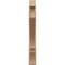 Ekena Millwork 5 1/2-in W x 42-in D x 42-in H Balboa Block Rough Cedar Woodgrain TimberThane Outlooker, Primed Tan OUTUR055X42X42BOA44RCPR - alternate 4